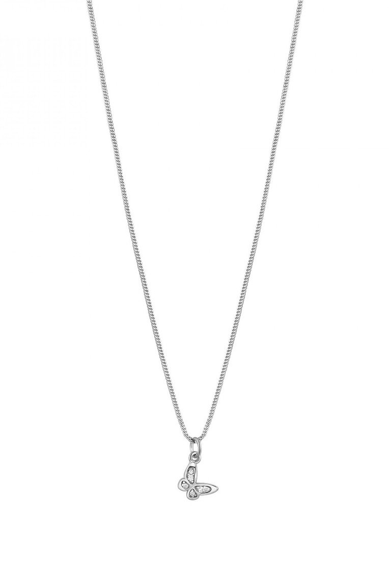 Rosato Něžný stříbrný náhrdelník s motýlem Allegra RZAL033 (řetízek, přívěsek)