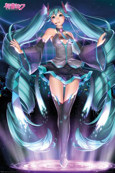 GB EYE Plakát, Obraz - Hatsune Miku - Projection, (61 x 91.5 cm)