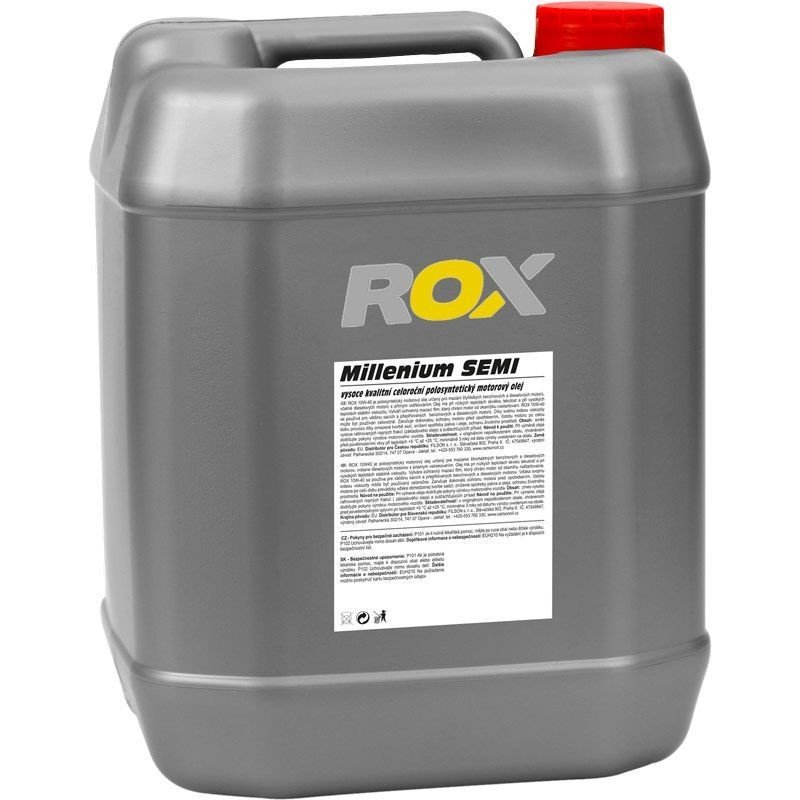 Polosyntetický motorový olej Rox Millenium Semi SAE 10W-40 10l