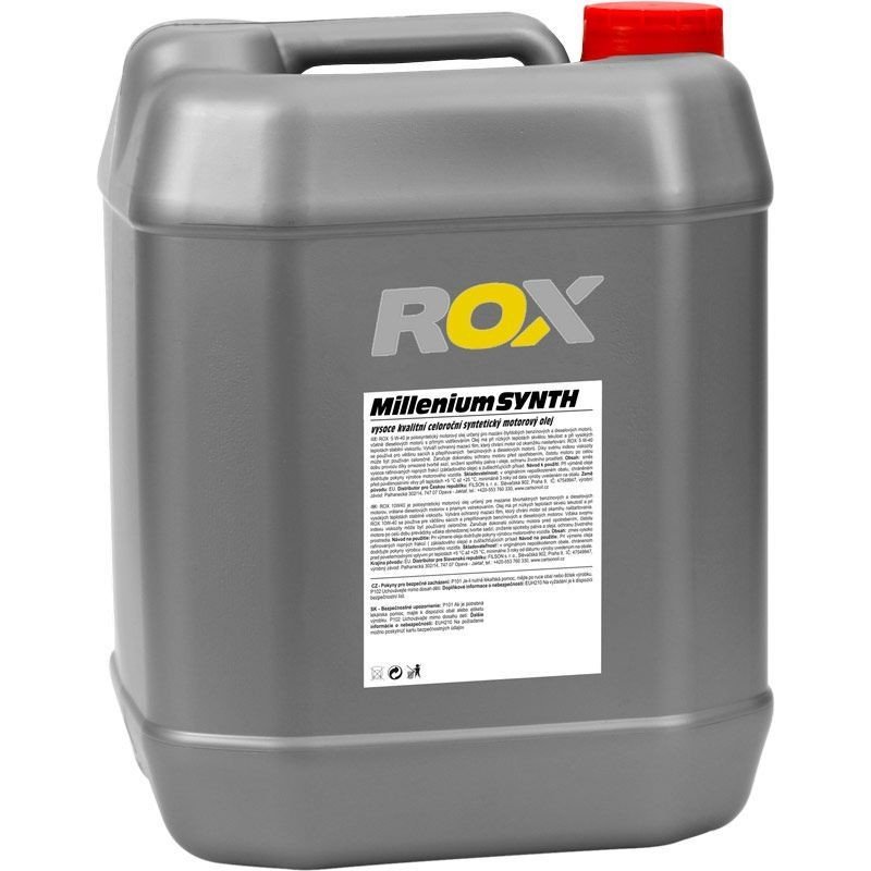 Syntetický motorový olej Rox Millenium Synth SAE 5W-40 10l