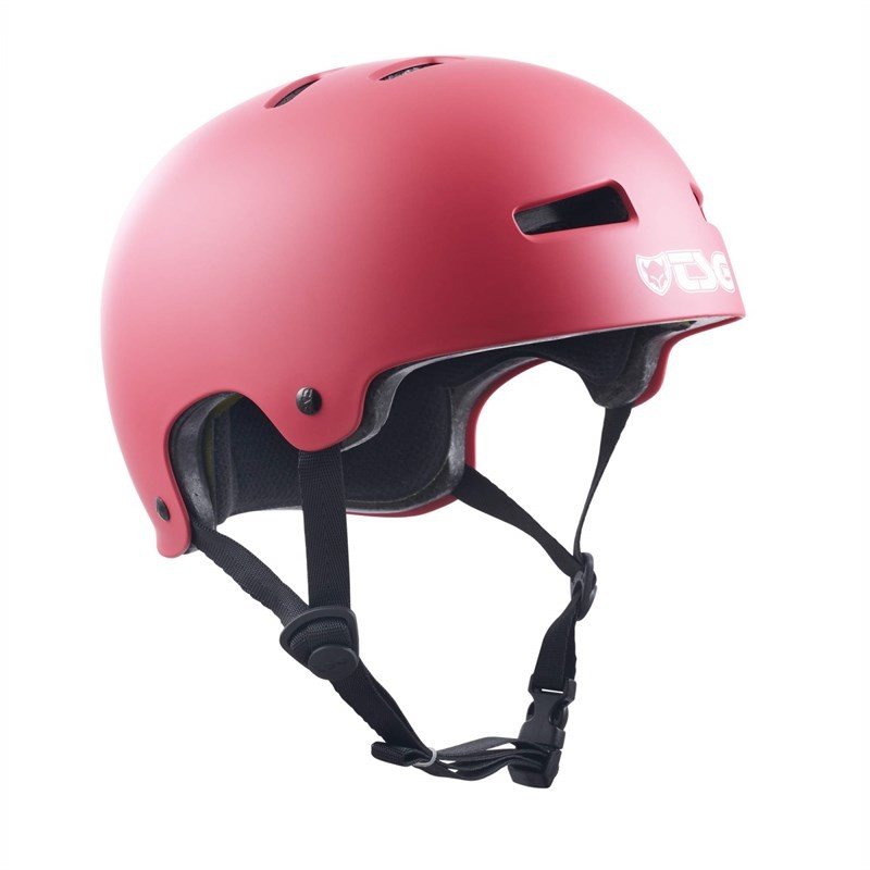 helma TSG - evolution solid color satin gentle red (658) velikost: L/XL
