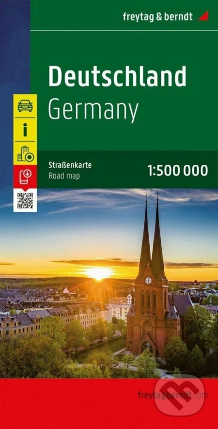 Německo 1:500.000 / silníční mapa - freytag&berndt