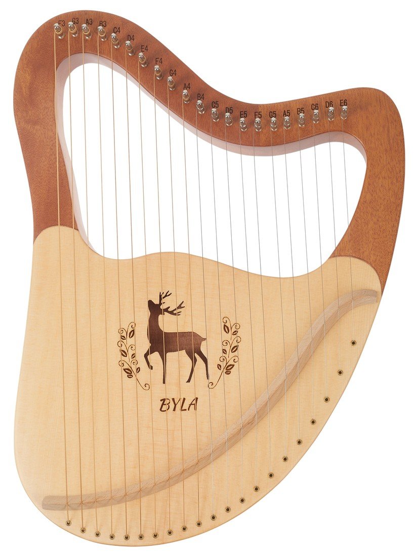 Cega Cega Lyre Harp 21 Strings Wood