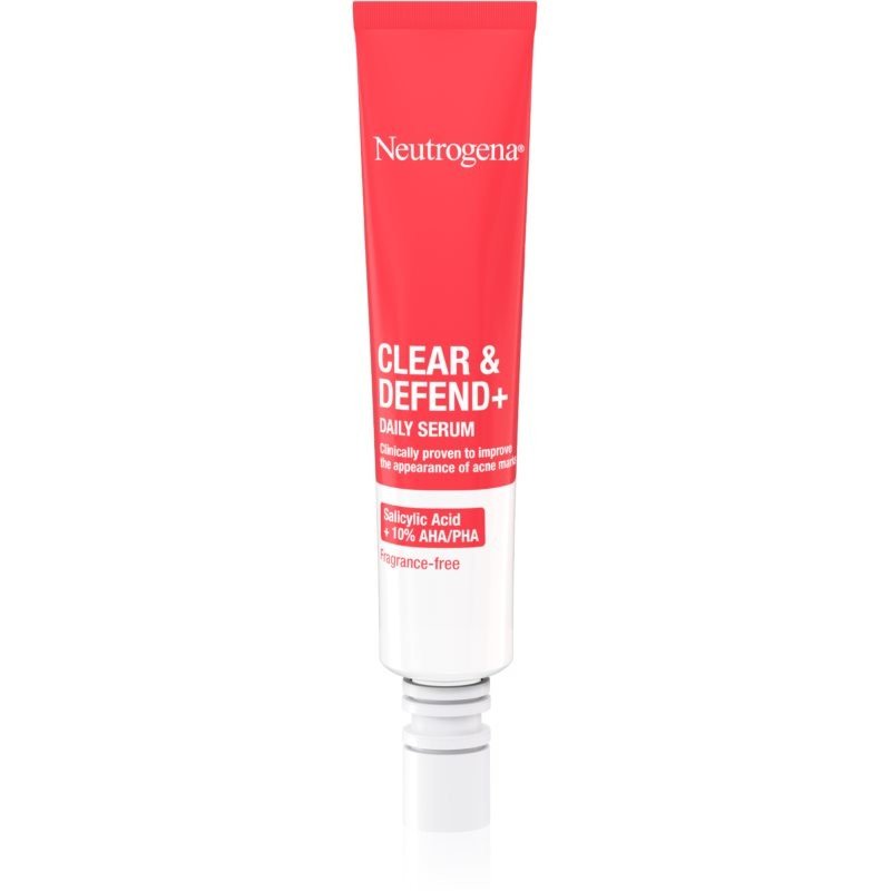 Neutrogena Clear & Defend+ sérum proti akné 30 ml