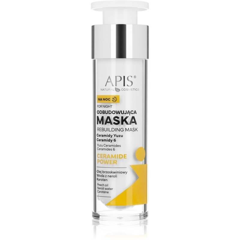 Apis Natural Cosmetics Ceramide Power obnovující noční krémová maska s ceramidy 50 ml