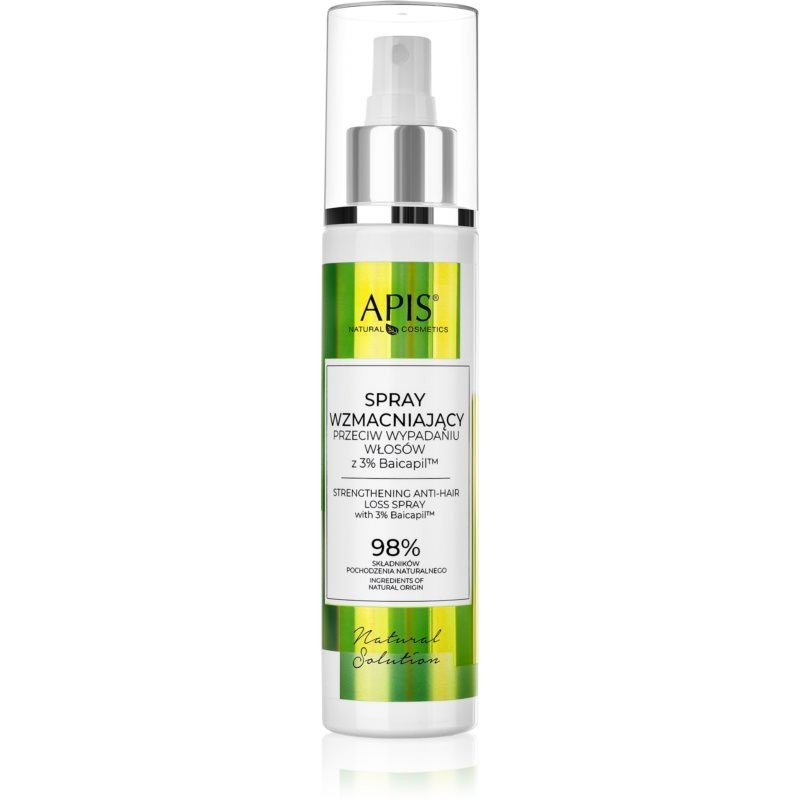 Apis Natural Cosmetics Natural Solution 3% Baicapil posilující sprej proti vypadávání vlasů 150 ml