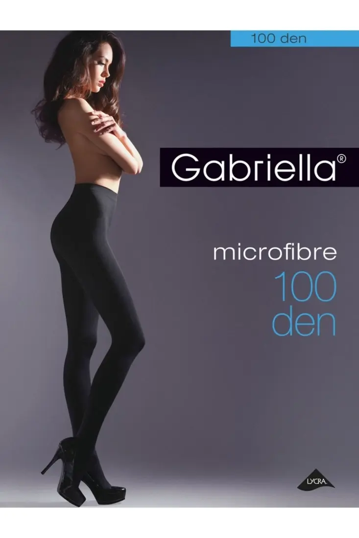 Gabriella rajstopy microfibra 100 den nero 2