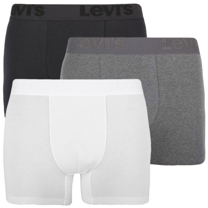 3PACK pánské boxerky Levis vícebarevné (905045001 010) L