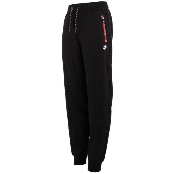 Lotto MATTEO Dětské tepláky, černá, velikost 128-134