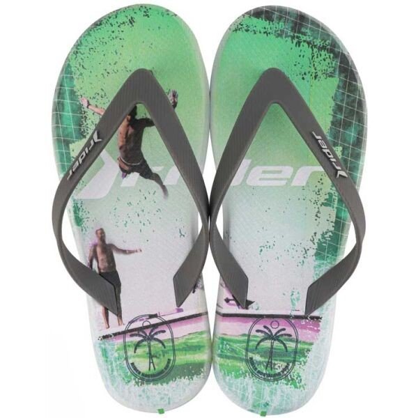 Rider R1 ENERGY V AD Pánské žabky, zelená, velikost 44