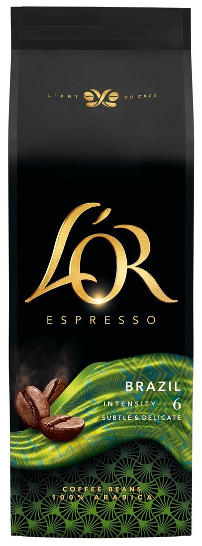 L'Or Espresso Brazil zrnková káva 1kg