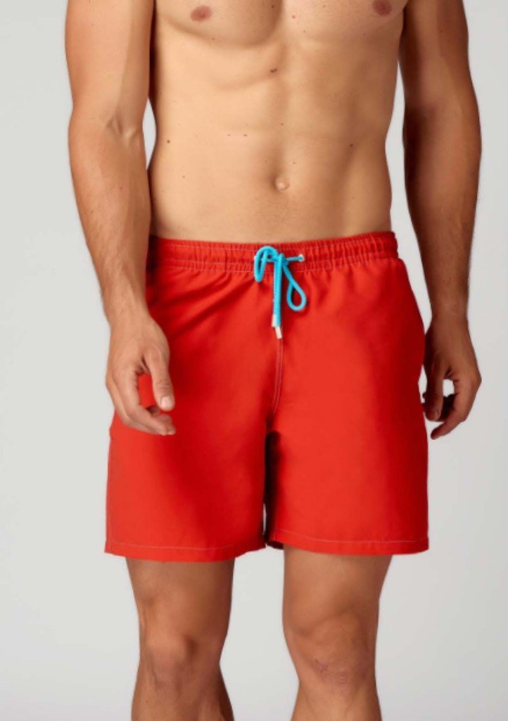 Pánské plavky Uniconf BHB10 L Červená