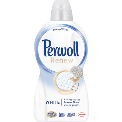 Perwoll prací gel Renew White 36 praní, 1980 ml