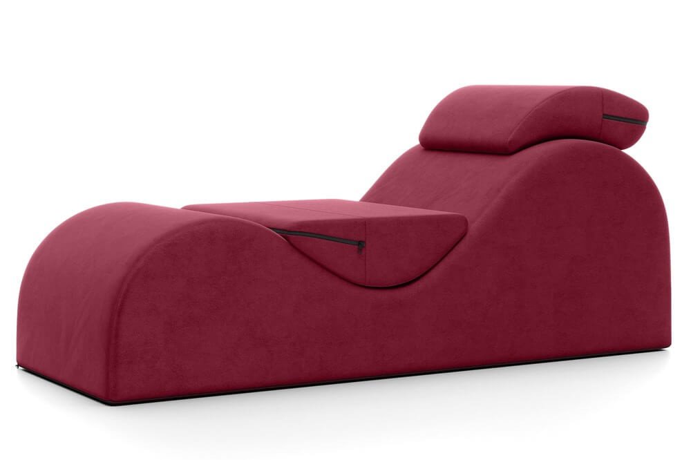 Liberator Esse Lounger - adjustable sex sofa - 3 parts (red)