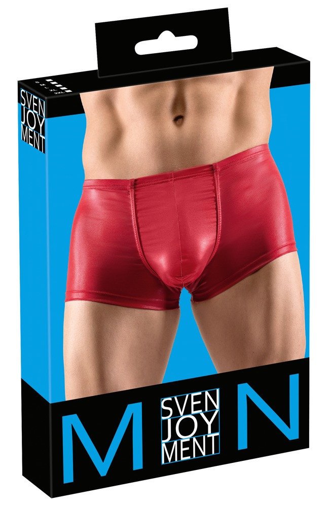 Svenjoyment - shiny push-up boxer (red)