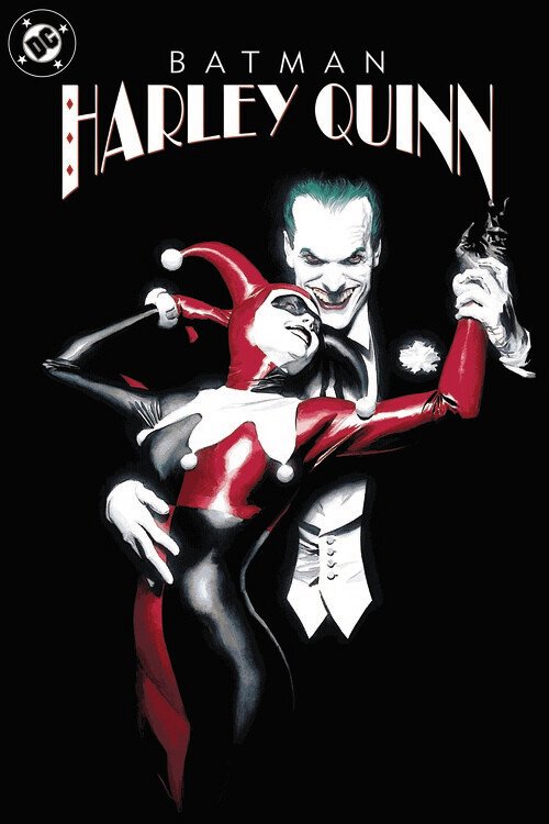 POSTERS Umělecký tisk Joker and Harley Quinn, (26.7 x 40 cm)
