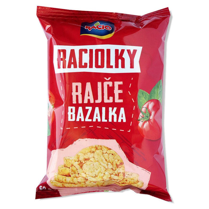 RACIOLKY Rajče & bazalka 60 g