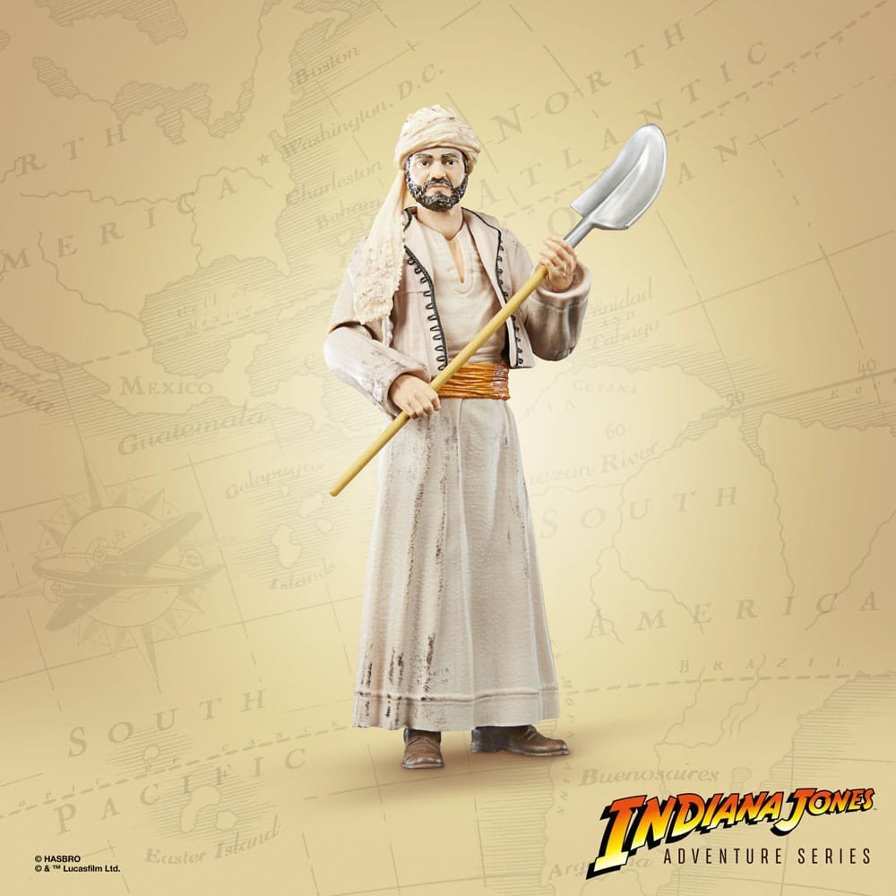 Hasbro | Indiana Jones Raiders of the Lost Ark - sběratelská figurka Sallah (Adventure Series) 15 cm