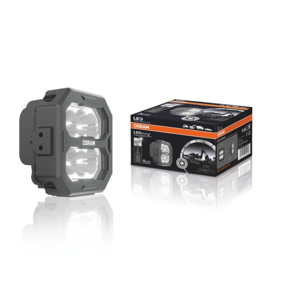 OSRAM LEDriving Cube PX4500 Spot - profesionální světlo 1ks OS LEDPWL 112-SP