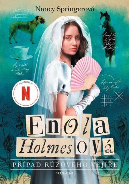 Enola Holmesová - Případ růžového vějíře - Nancy Springer