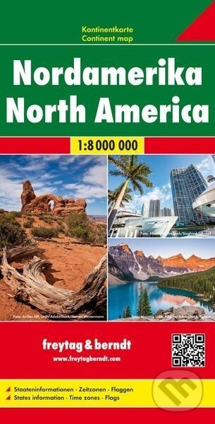 Nordamerika/North America 1:8000000 - freytag&berndt