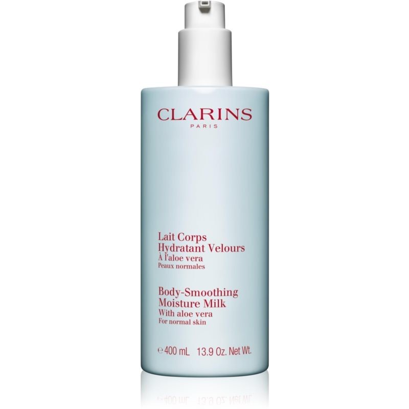 Clarins Body-Smoothing Moisture Milk with Aloe Vera hydratační tělové mléko s aloe vera 400 ml