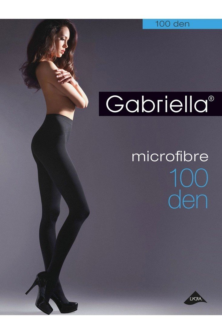 Gabriella rajstopy microfibra 100 den + nero 5