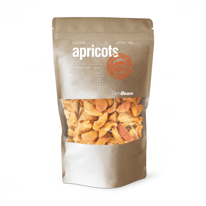 Lyophilized apricots 100 g - GymBeam