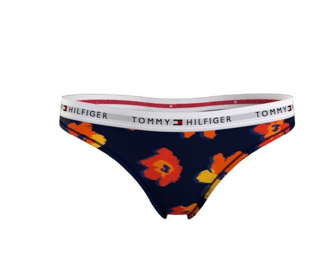 Dámská tanga Tommy Hilfiger vícebarevná (UW0UW04547 0Z2) M