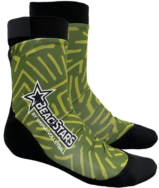 Ponožky Ballsportdirekt Beachsocken Beachstar Labyrinth