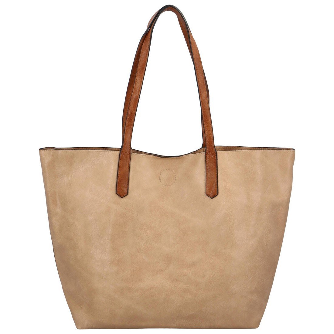 Stylový set dámské kabelky a doplňků 3v1 Robina, tmavě béžová