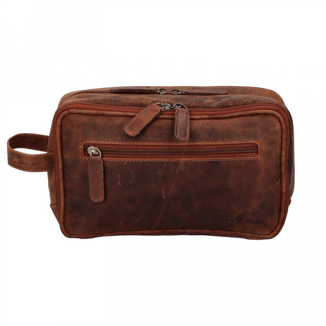 Praktická pánská kosmetická taška Rita, hnědá