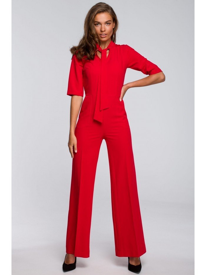 Style Dámský overal Lundole S243 červená L
