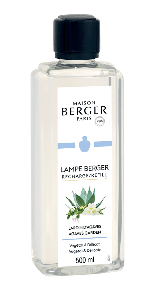 Maison Berger Paris NÁPLŇ DO KAT. LAMPY 500 ML - MAISON BERGER - zahrada agáve - garden of agaves 500 ml