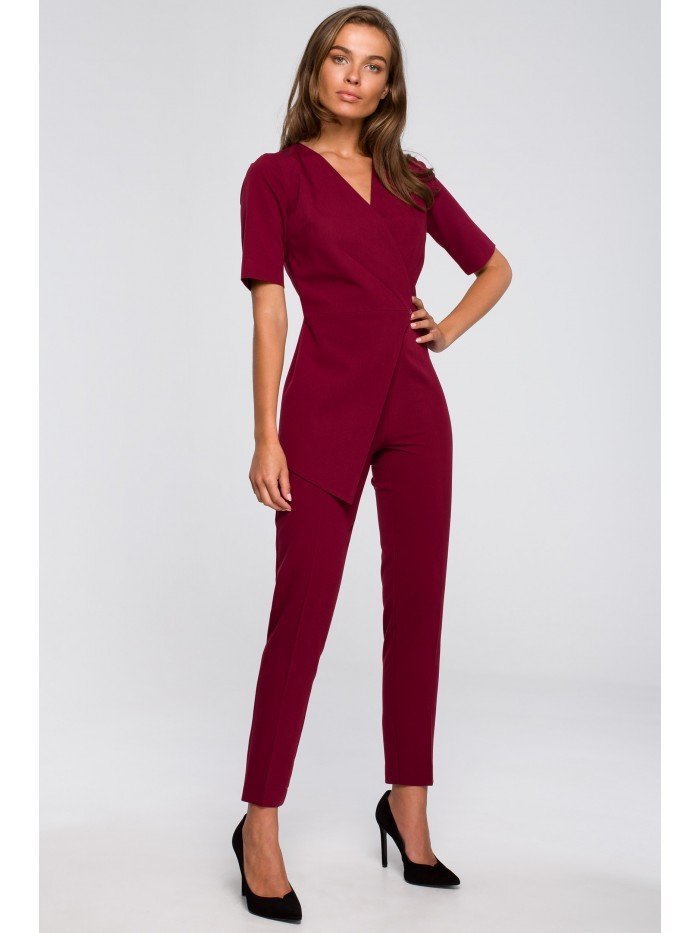 Style Dámský overal Danbrald S241 bordó L