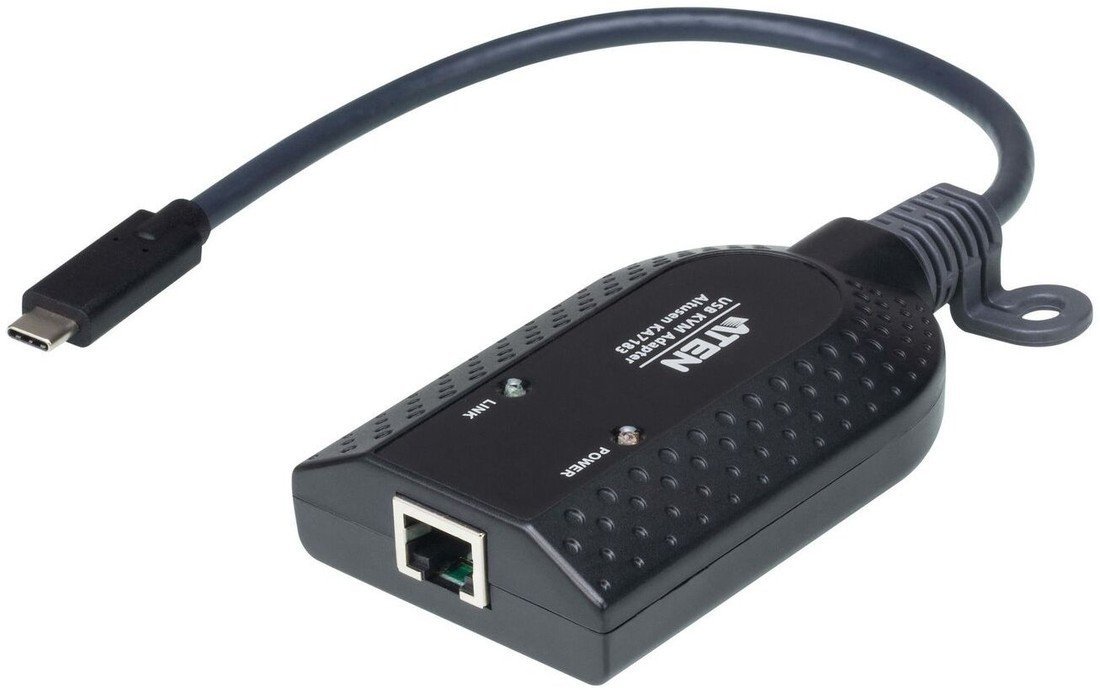 KVM Aten KA7183 s Adaptérem USB-C, 1xRJ45 - KA7183-AX