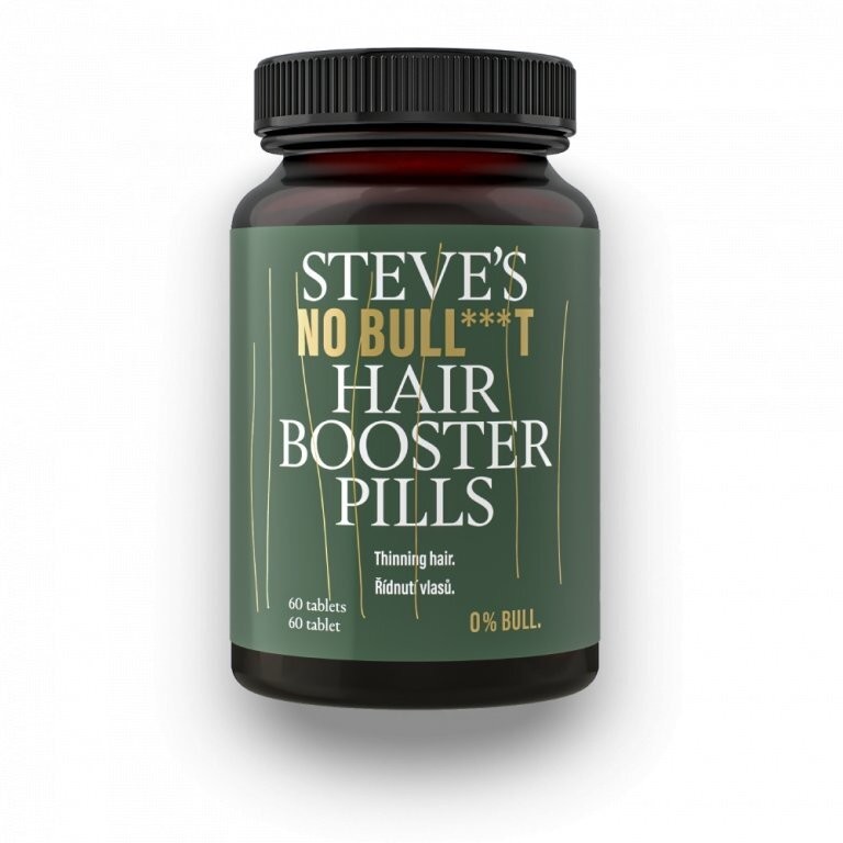 Steve's, pánské, tablety na podporu růstu vlasů, 60 ks - SP002