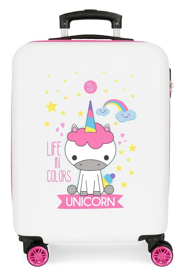 Mickey Stylový kufr na kolečkách Little Me Unicorn