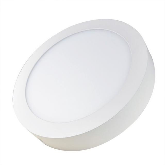 Berge LED panel přisazený 6W 118mm NEUTRÁLNÍ BÍLÁ D0112