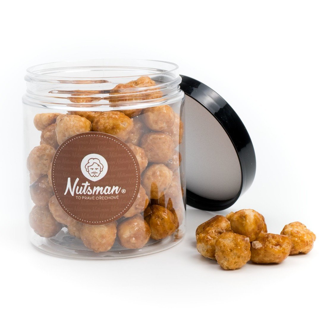 NUTSMAN Lískové ořechy v karamelu Množství: 300G