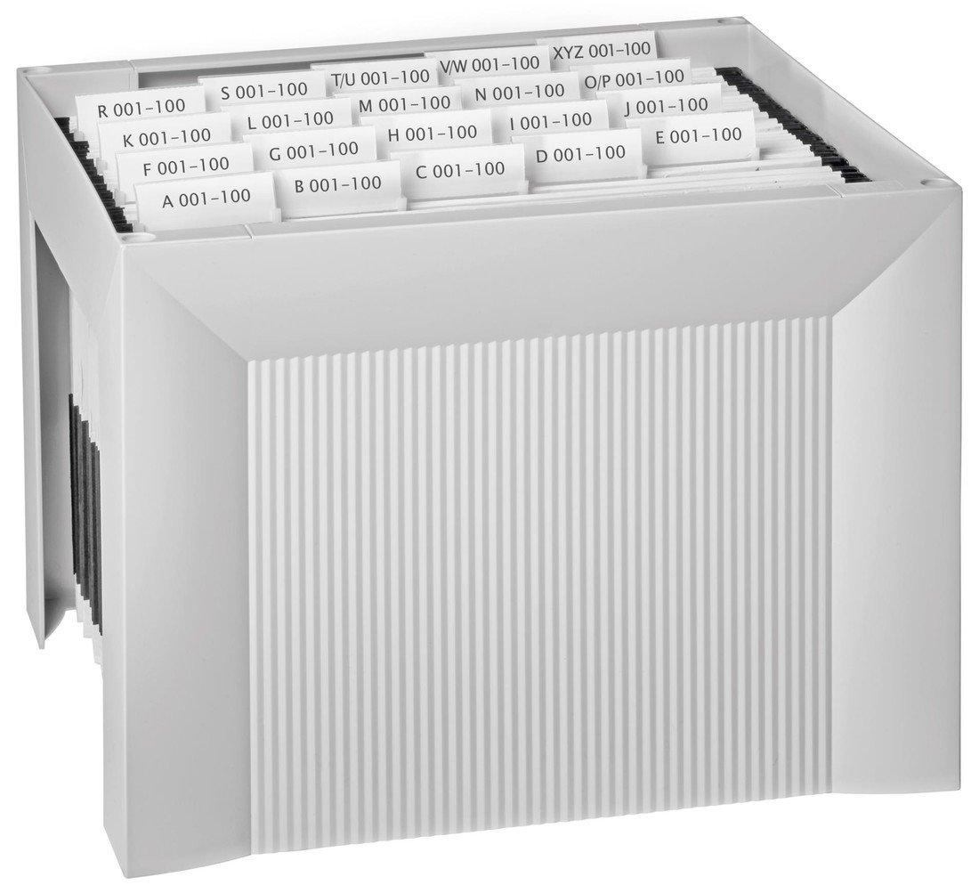 HAN Box na závěsné desky Karat - A4, plastový, šedý