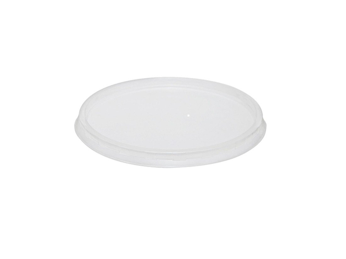 Víčko na polévkovou misku - s vent.otvorem, transparentní, 50 ks