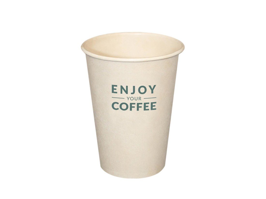 Jednorázový papírový kelímek - bio, eco bamboo, 150/180ml, 1000 ks