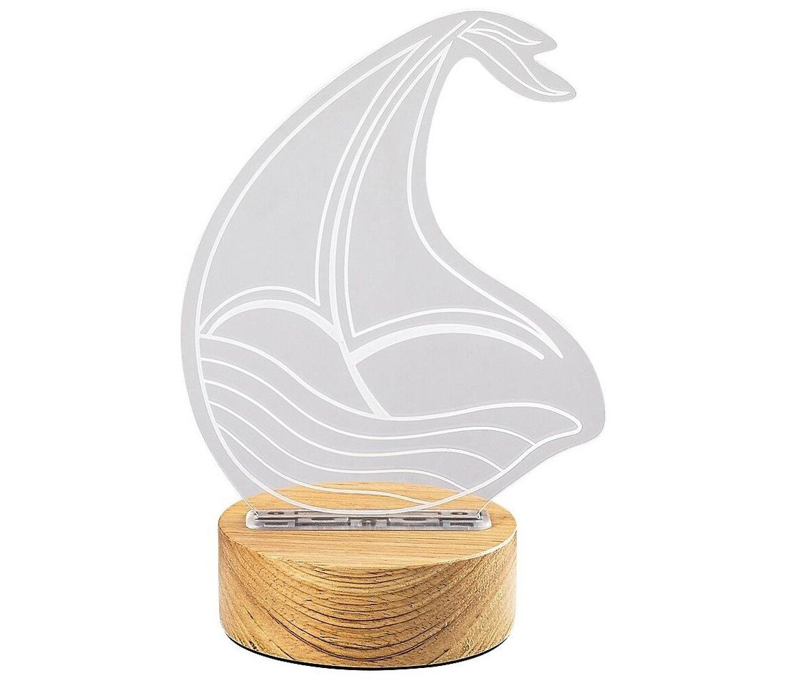 Rabalux Rabalux 76001 - LED Dětská stolní lampička AKALI LED/2W/5V 3000K loď buk