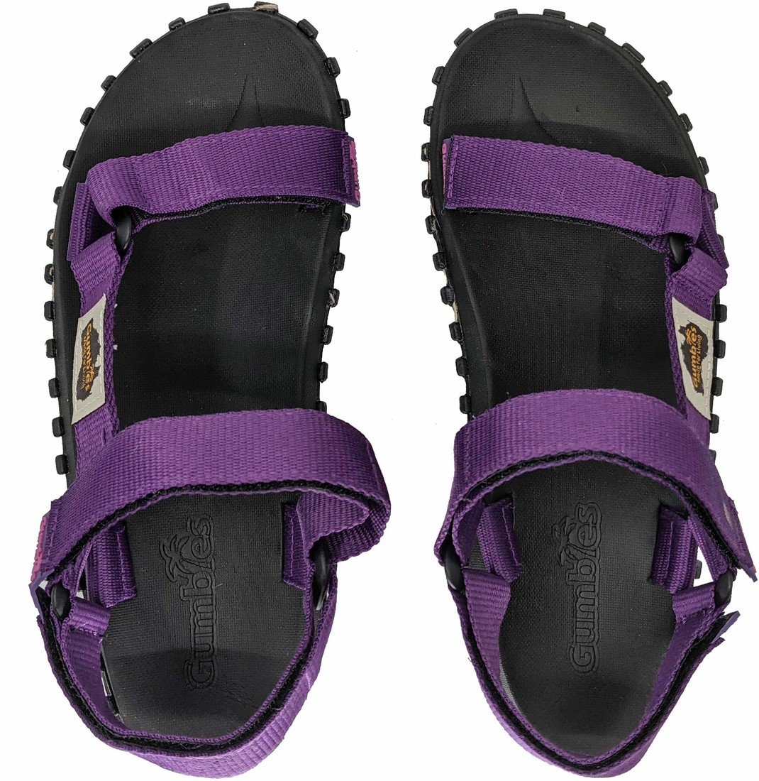 Gumbies Scrambler Sandal Purple