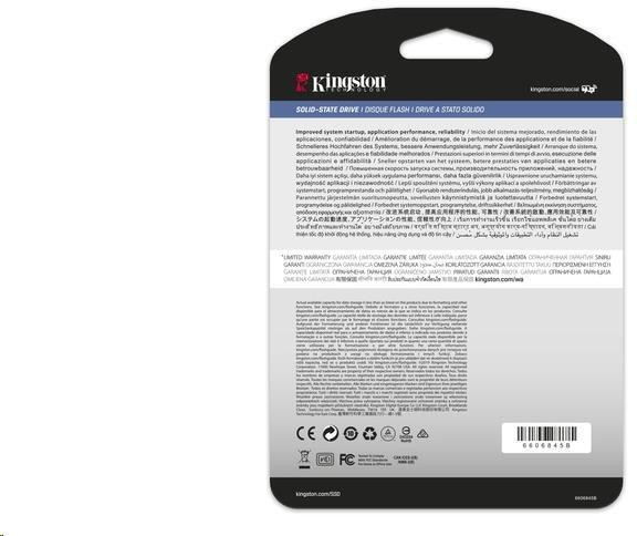 Kingston SSD 8TB (7680G) DC600M (Entry Level Enterprise/Server) 2.5” SATA (SEDC600M/7680G)