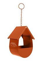 Budka krmítko ALFA II kovová oranžová Zolux