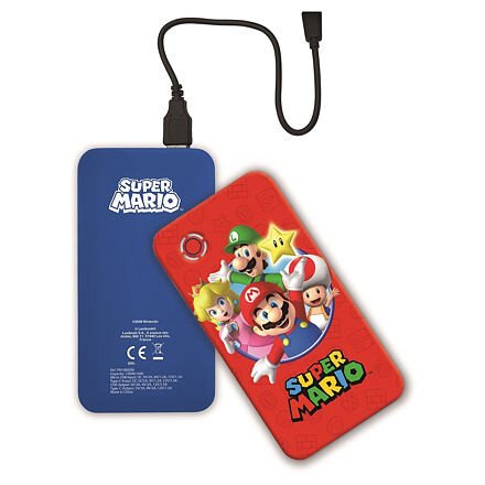 Lexibook Rychlonabíjecí power banka Super Mario 10 000 mAh