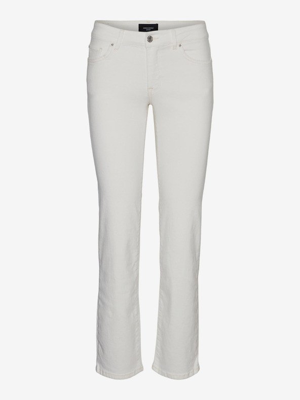 Vero Moda Daf Jeans Bílá