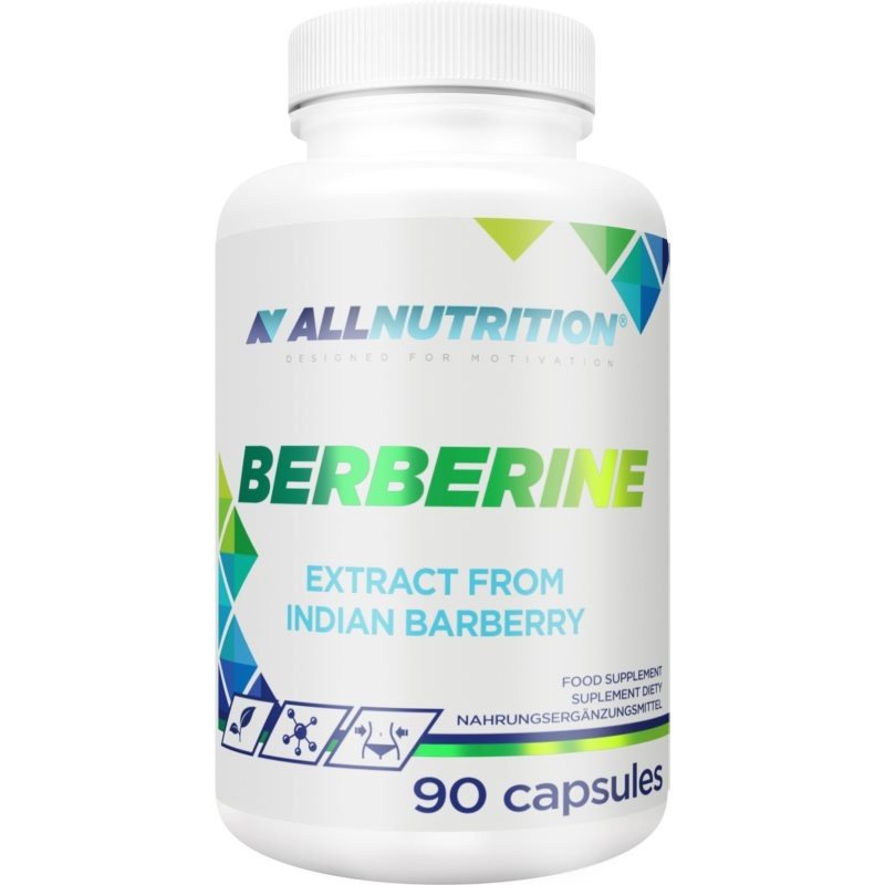 Allnutrition Berberine kapsle pro udržení normální hladiny cukru v krvi 90 cps